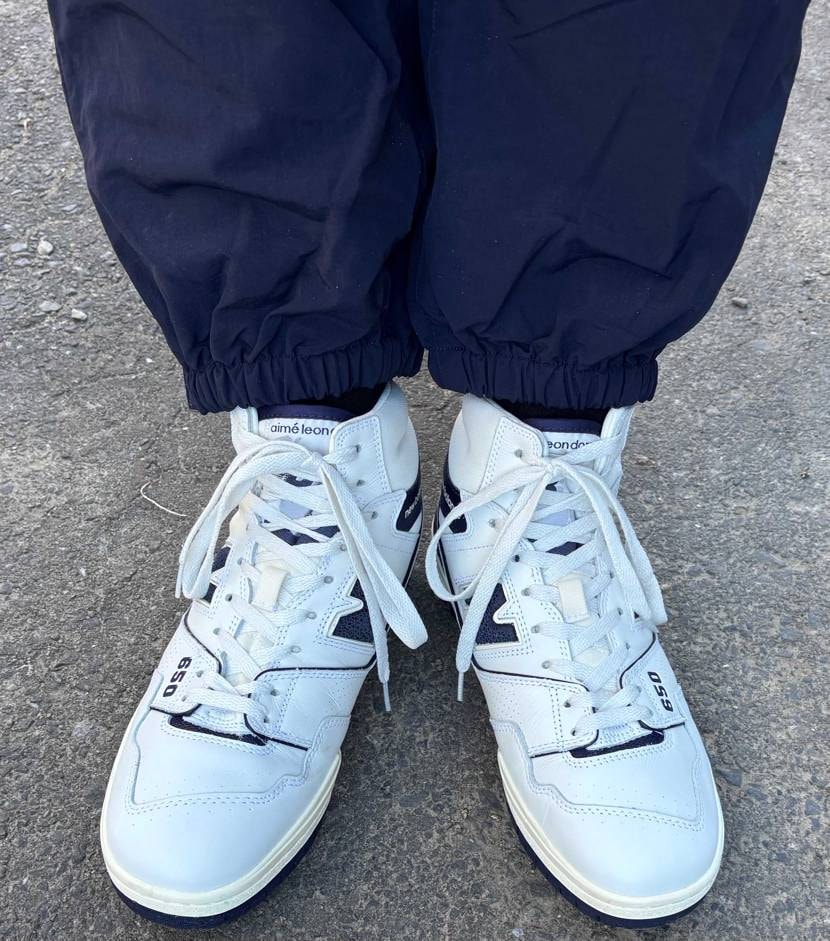 aimé × NB 650
久しぶりに履きましたが良いです

飯をモリモリ