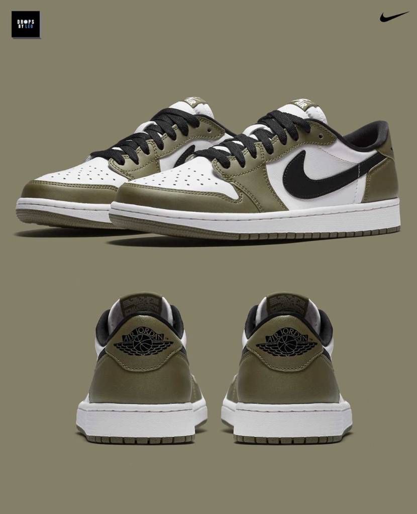来年リリースするAJ1 Low OG Oliveが楽しみ過ぎ