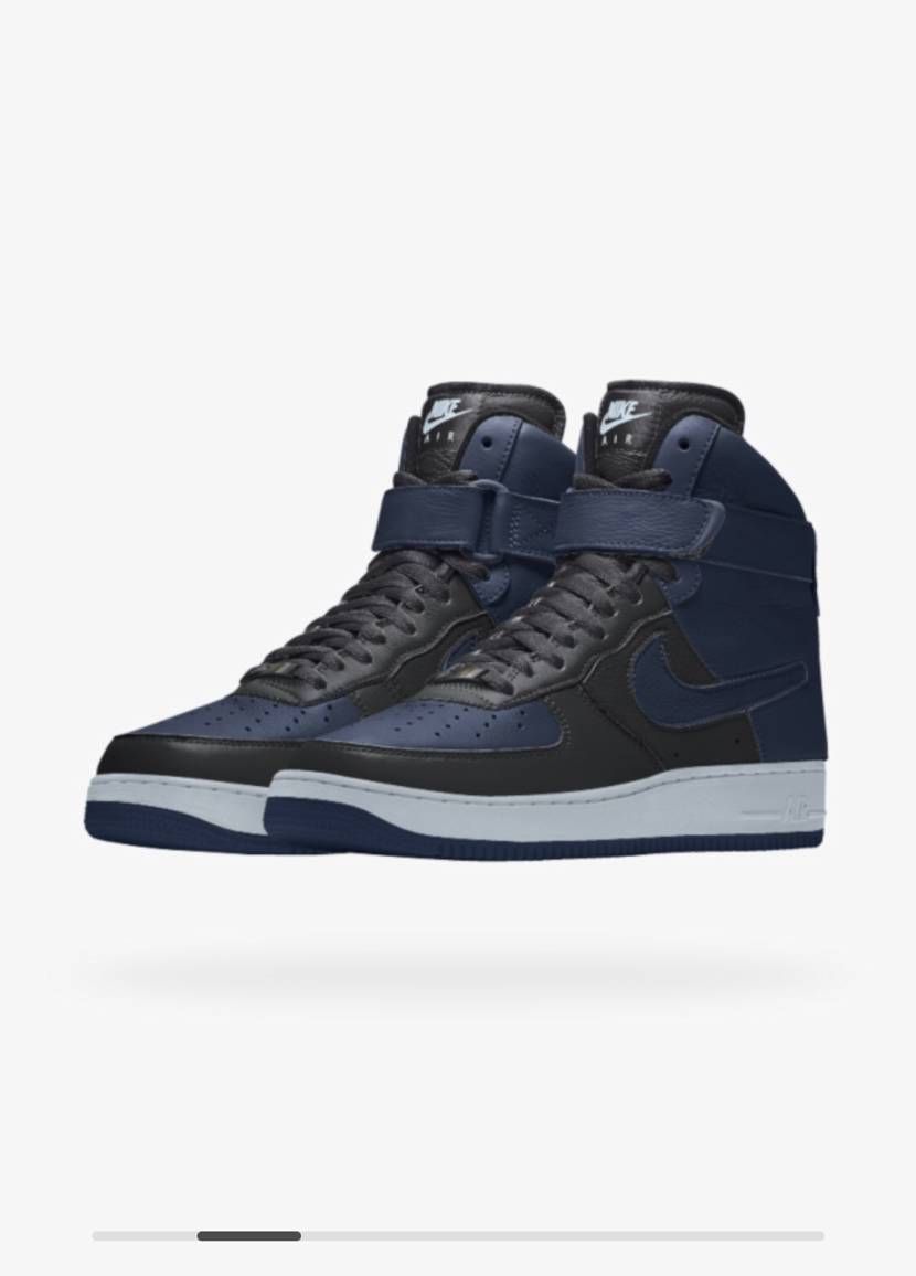 エアフォースの最新のNIKE BY YOUの仕組みがなかなか