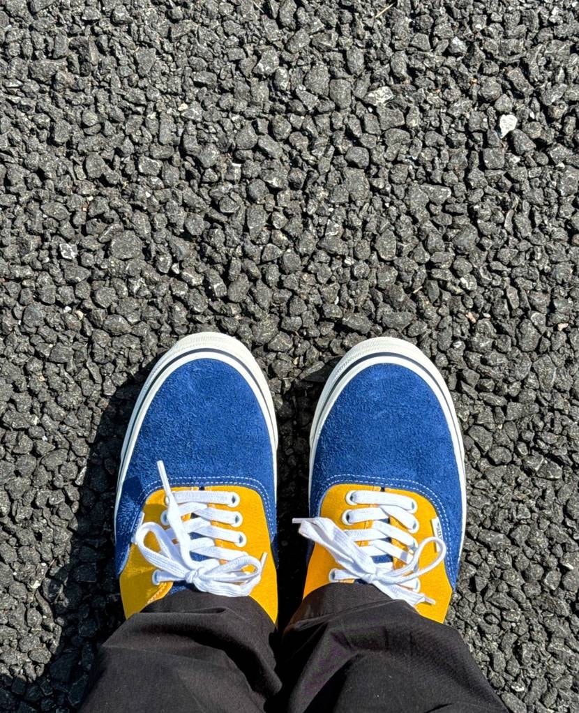 気持ちも明るくなる。vansってやつは（そーゆー気がする。黄色だからだけかも）☺