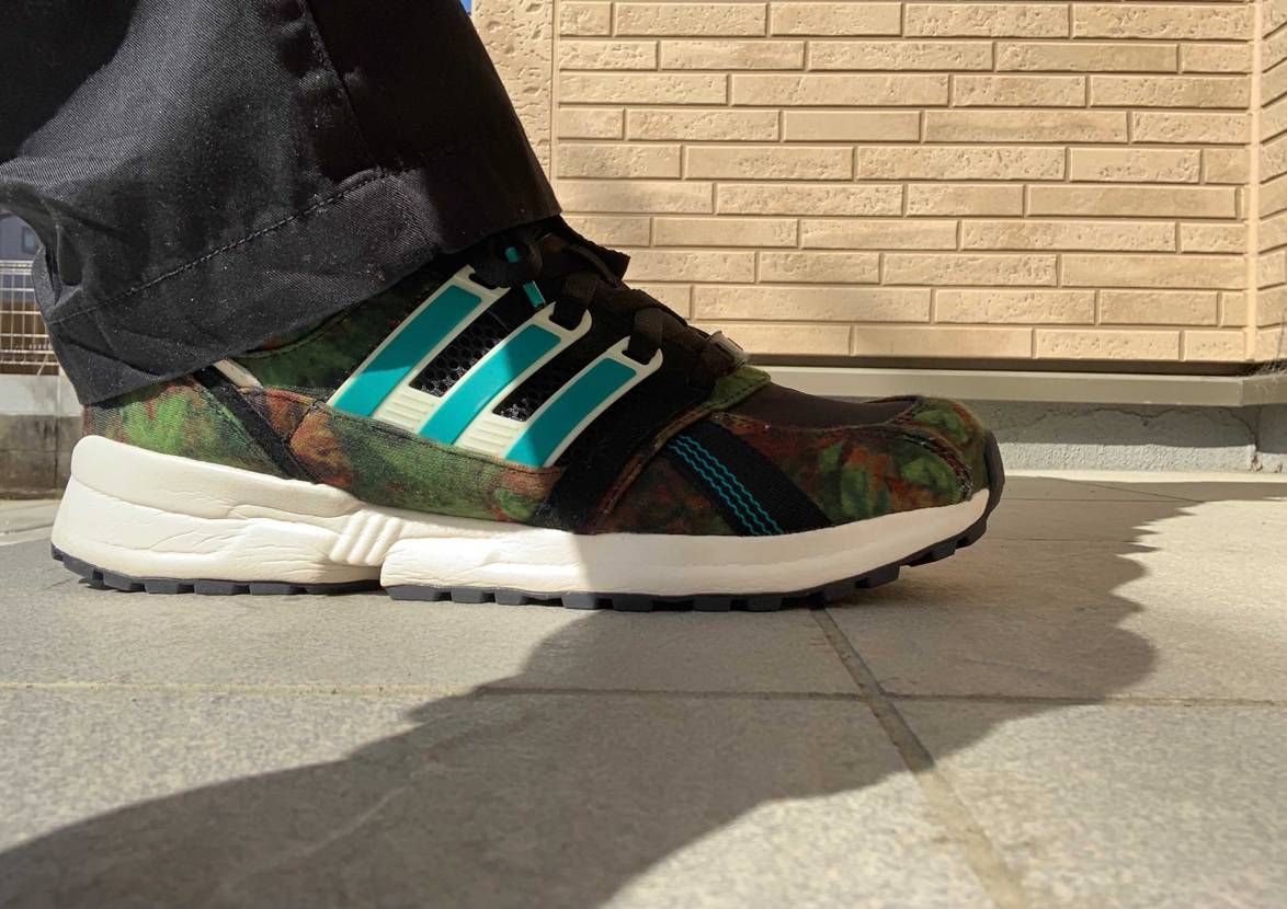 今日の靴
EQT CSG 91 MITA "RUNNERS HIGH"