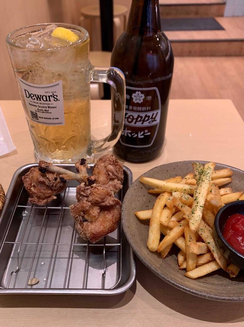 連休最終日はsuperstarとホッピー😊🍺