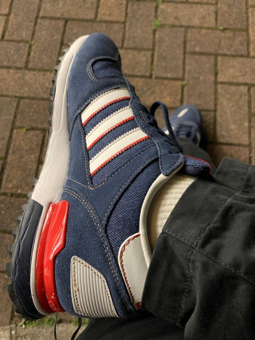 今日の靴
zx700 denim
ABCマートでzxといえば😊😊😊

久