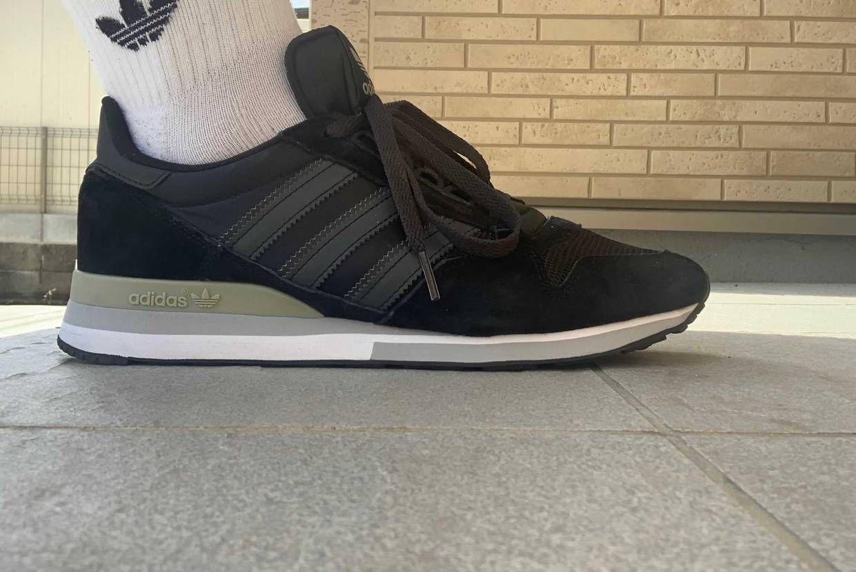 今日の靴
zx 500