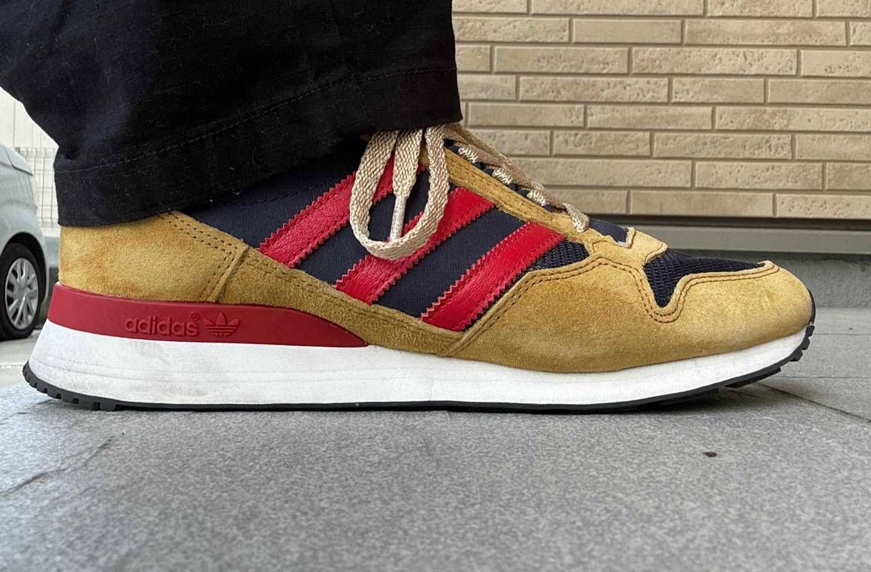 今日の靴
zx 500