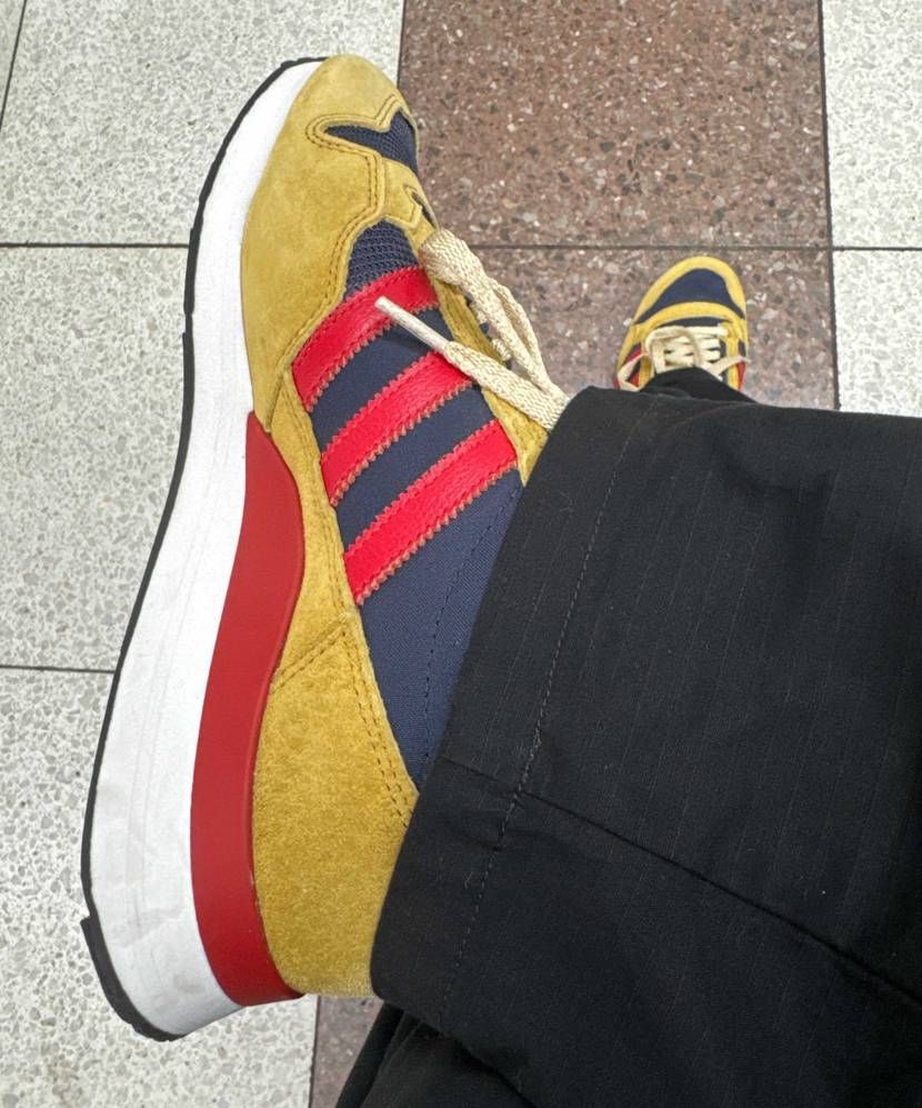 今日の靴
zx 500