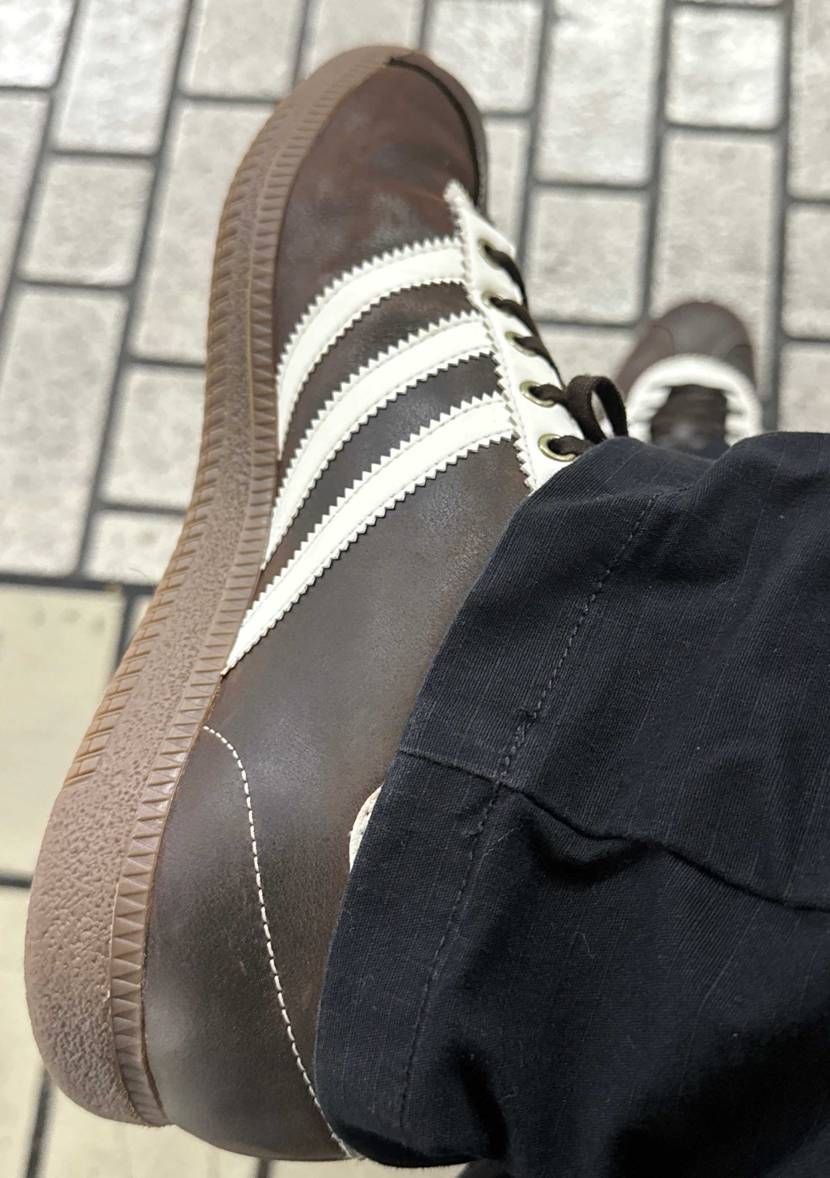 今日の靴
雨でも大丈夫☺️