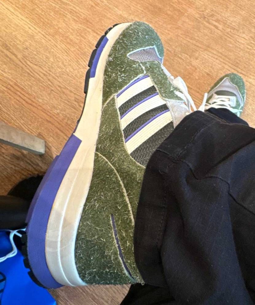 きょうのatmosconに履いていったくつ。
420（今日は419だけど）のイ