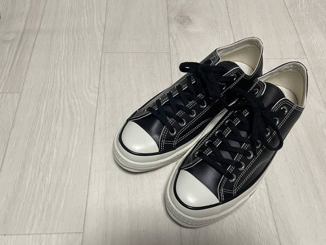 コンバースのレガシーのレザーすごく良い。
買って良かったよ。
#コンバース