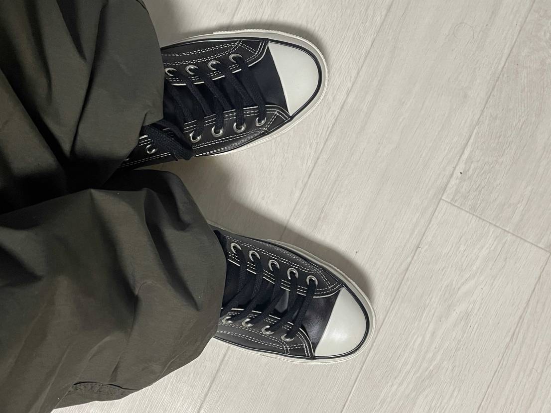 コンバースのレガシーのレザーすごく良い。
買って良かったよ