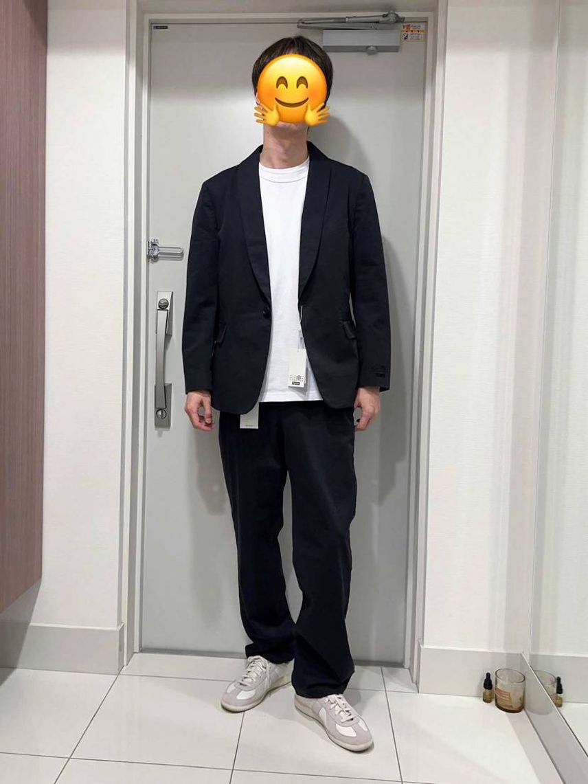 スーツが気になるけど高いし、サイズ感がわからなくて不安という方のために着画を載せ
