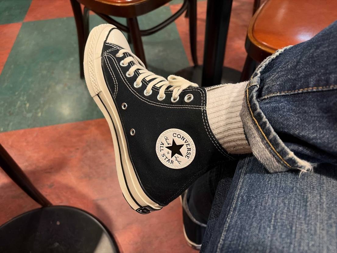 CT70ブラックはなんにでも合わせやすい。
久しぶりに買ってしまいました。