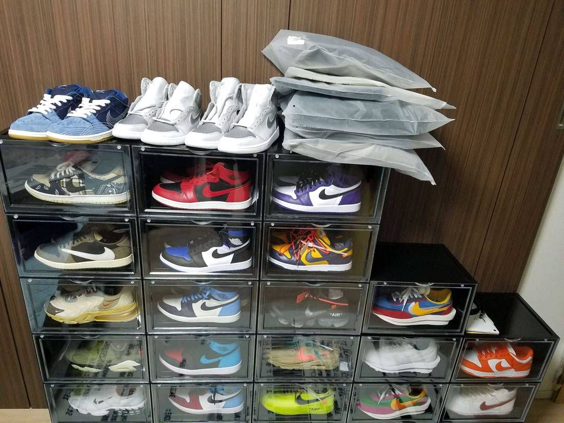 みんな寝たから、そっと届いたやつ出してみた😅
ダンクみんな言う通りいい👍
AJ1