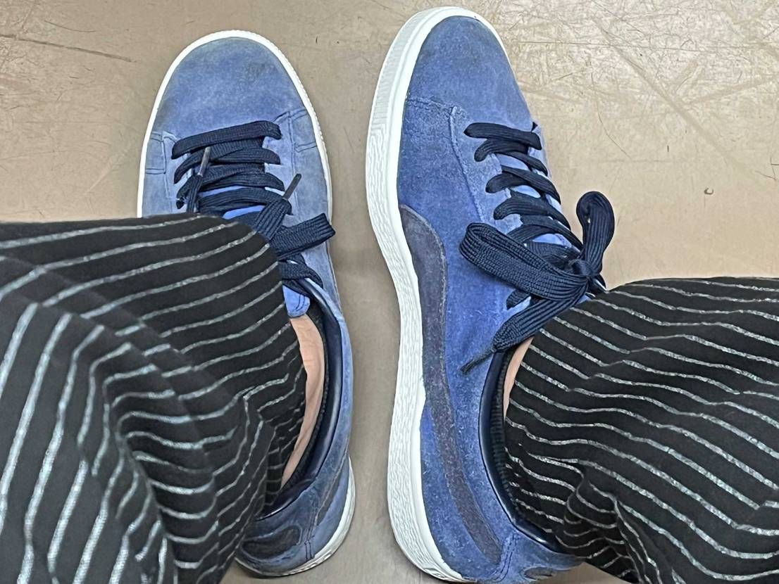 たまにはローテクとPUMA SUEDE CLASSIC。経年の楽しみがありますね