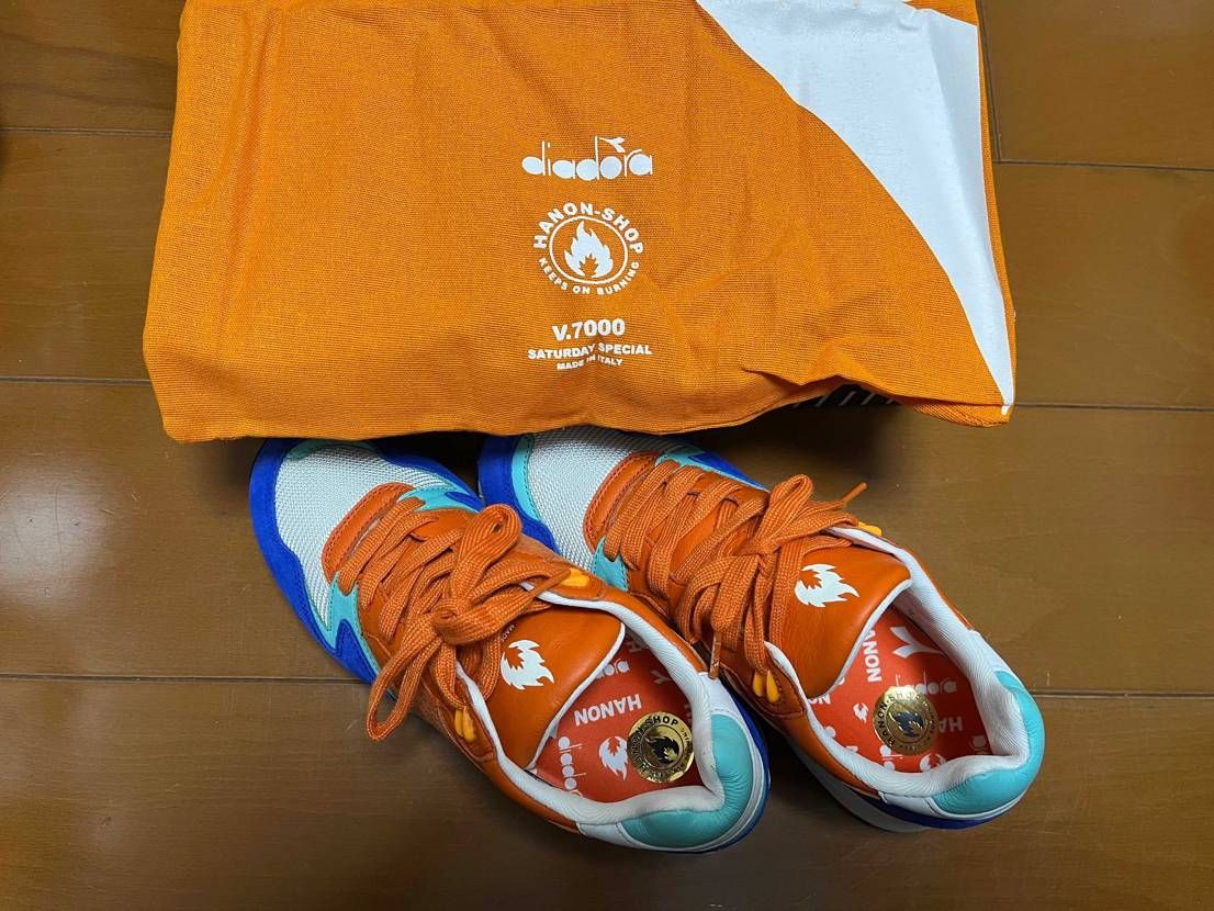 HANON🔥Last Week
今日はDIADORA V7