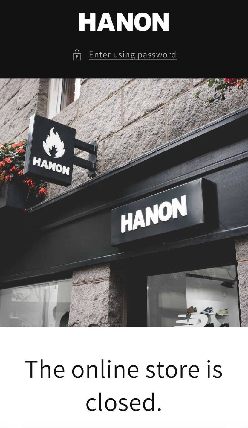 HANON🔥Last Week
今朝未明ついに閉店を迎えて