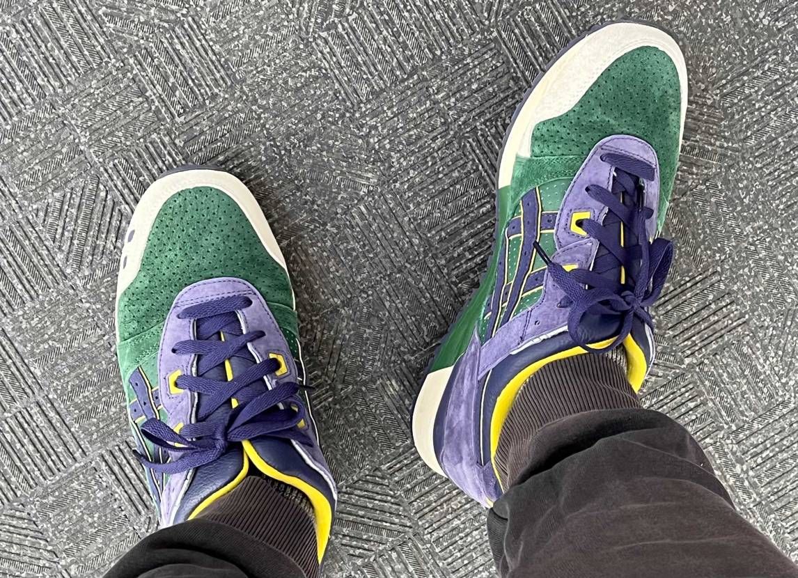 とても快適な気候ですね🍂
今日はGEL-LyteⅢで。