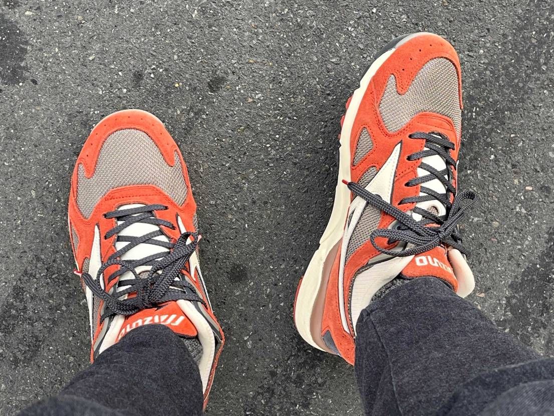 今日はSkymedal 'TENGU'です。
ヒール部分を見ると日本では「調子