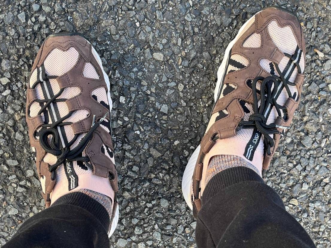 今日はasics PATTA GEL-MAI Knitです。
舞うように楽しく