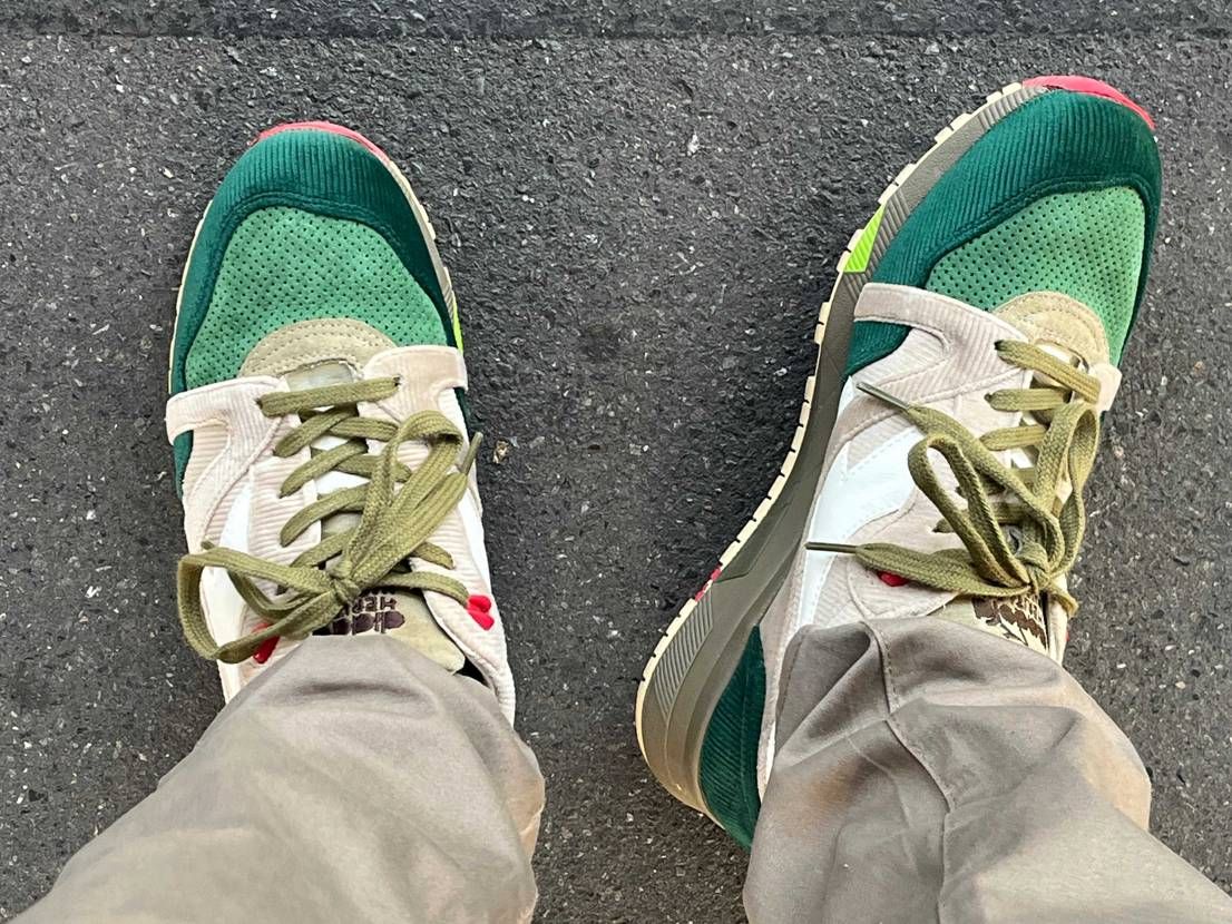 DIADORA N9000 'Cima Di Rapa'です。
今日履くには最