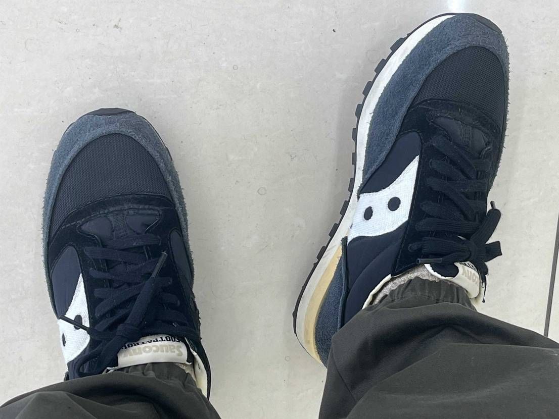 先週発掘したSAUCONY JAZZ81 Footpatrolを履いてみました。