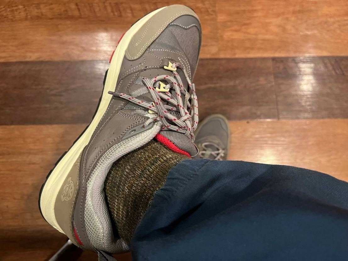 2024年始動、悪天の今日はKarhu。