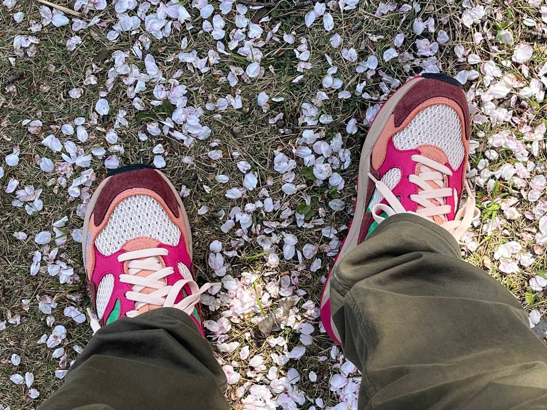 今週はBrown/Plum
こちらの方が合わせやすさはありますね。
Shad