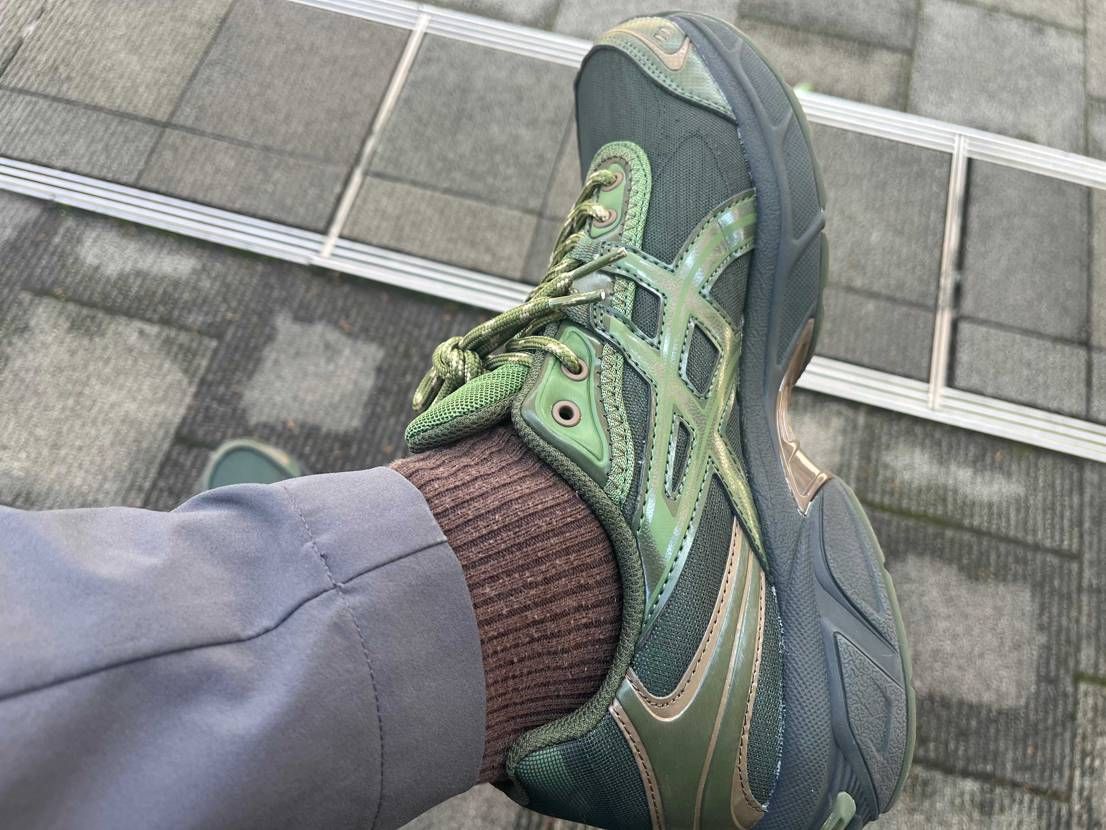 GEL-1130 RE
朝から既に暑い、、1130の履き心