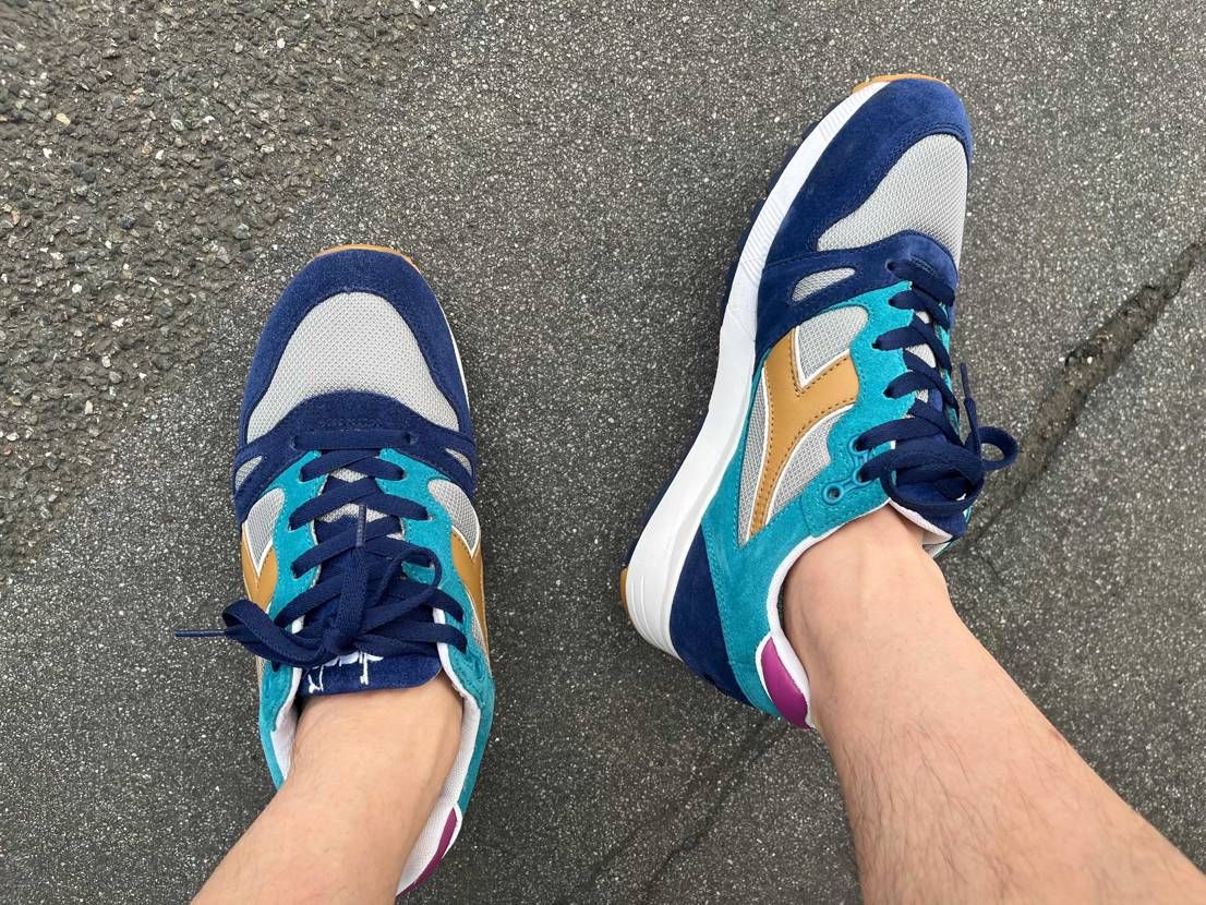 朝散歩でDIADORA S8000 Patta