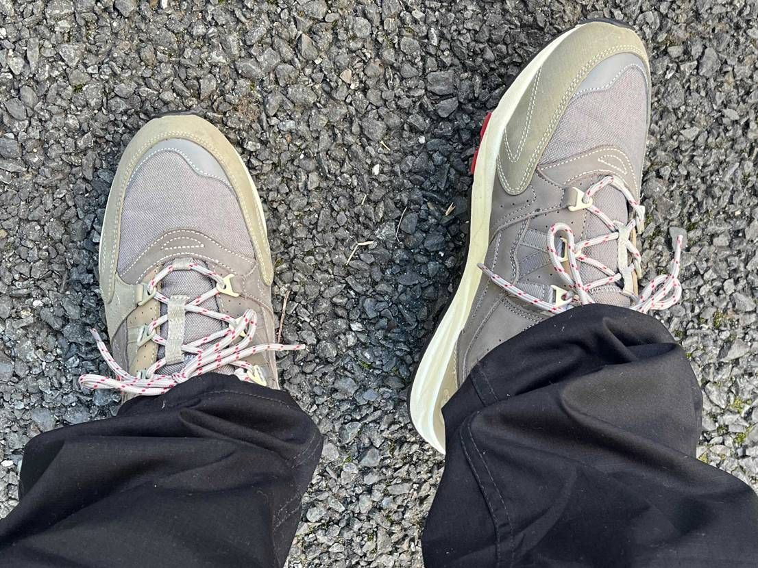 朝から冷えますね。。今日はkarhu footpatrolです。