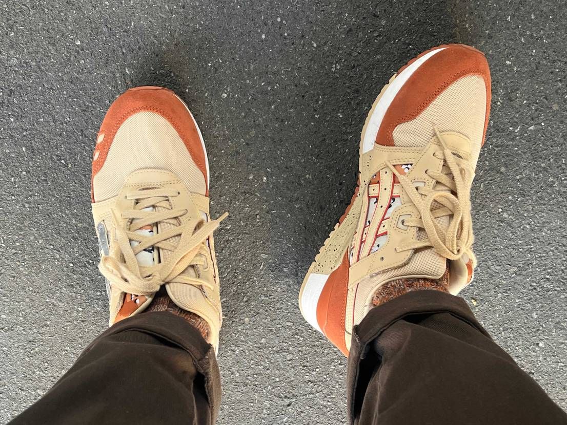 gel-lyteⅢ Marzipan/Silver
