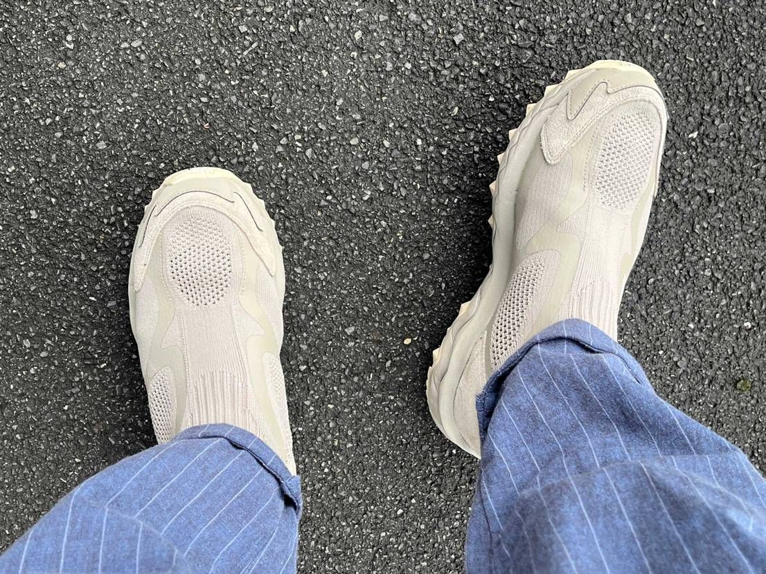 雨天盤石な一足