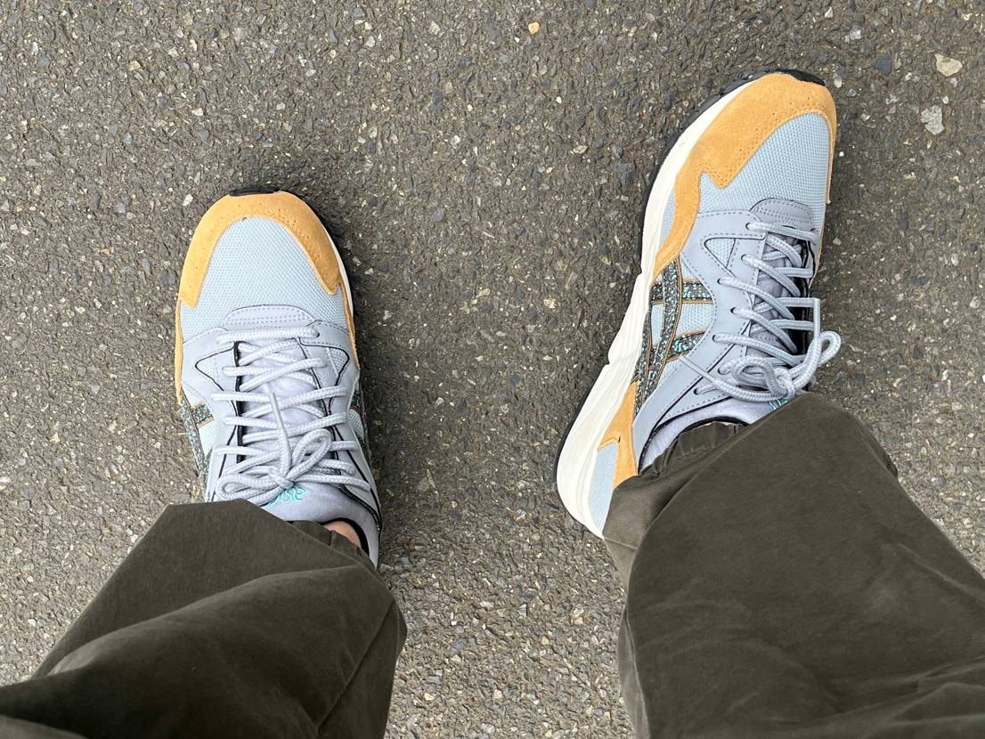 今日はGel5、手持ちの5はグレー系が多い、、