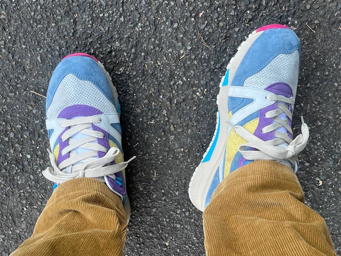 今日はDiadora N9000 hasbro trivialpursuit