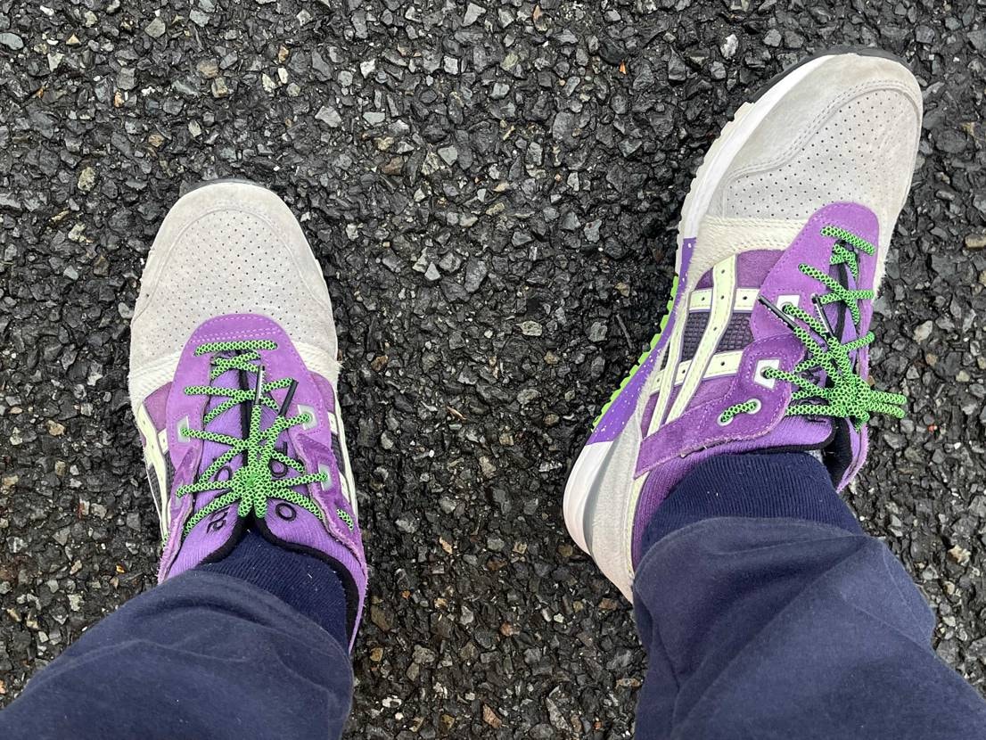 履き心地もデザインも所持gel3の三指に入る通称初号機