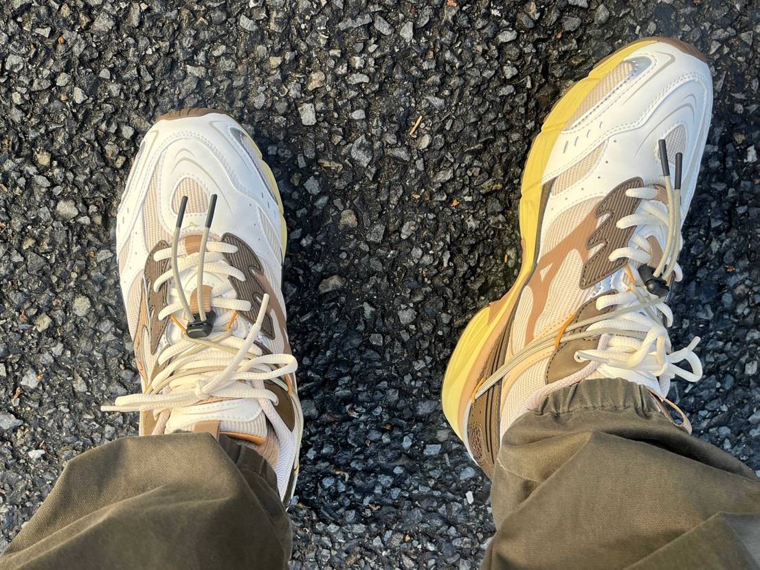 AFEW MXR初履き
厚すぎないクッションと軽さ、フィット感が素晴らしい。