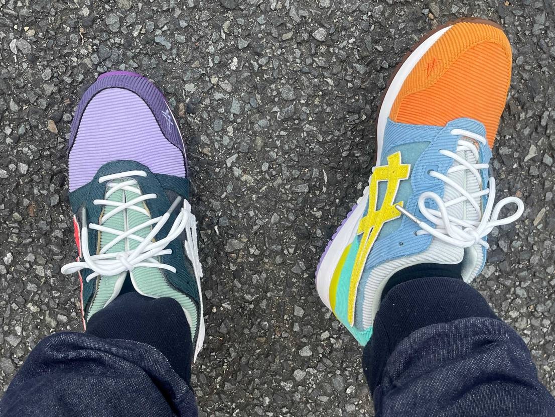 素材、色、履き心地、全てにおいて素晴らしい。