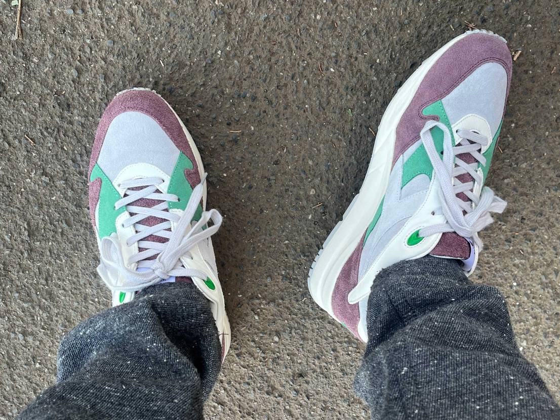 Diadora eclipse 'Radicchio'
2年ぶりくらいに履きま