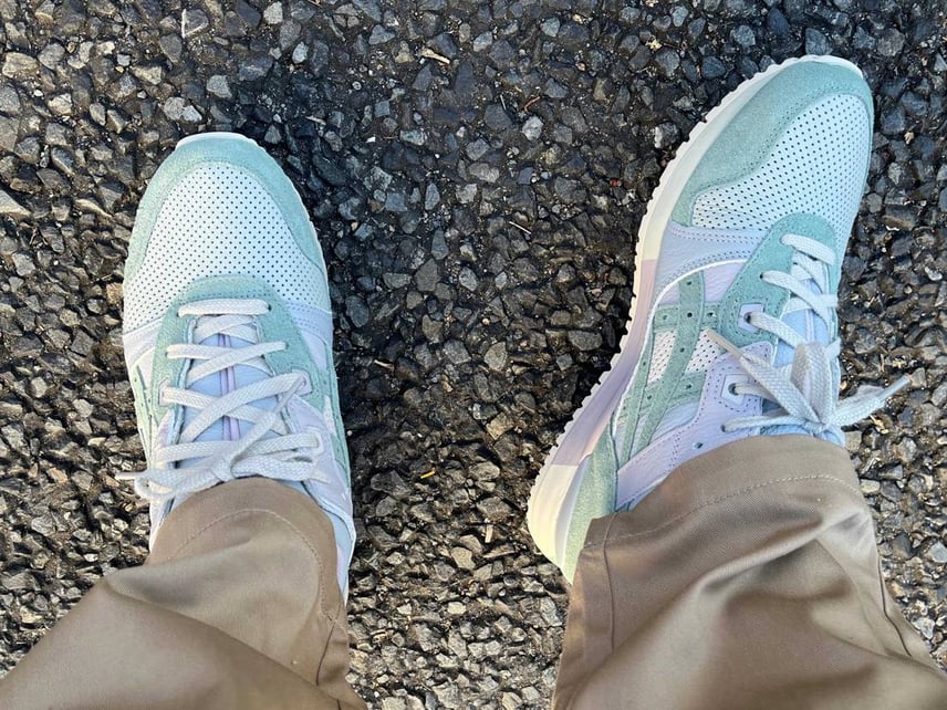 ユーカリ初履き。