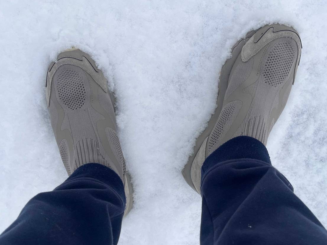 さすがに今日の自分の試合⚽️は延期に
子どもは❄️に大喜び
