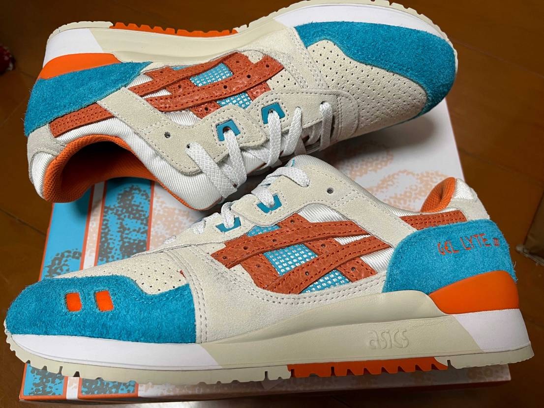 【2026年購入7足目】
asics gel-lyteⅢ 
