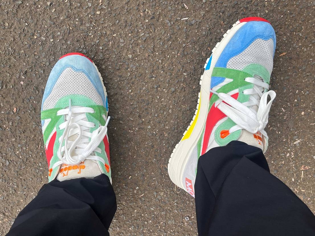 今日はN9000 MONOPOLY
レザーライニングは良いですね