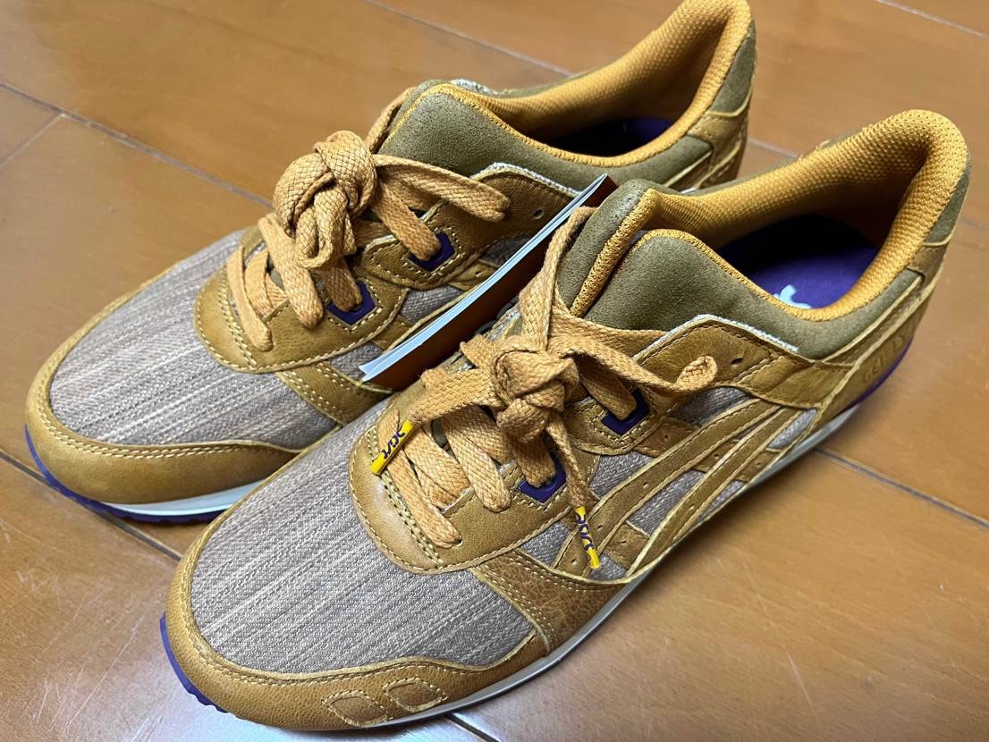 【2026年購入10足目】
asics gel-lyteⅢ 'Kakishib