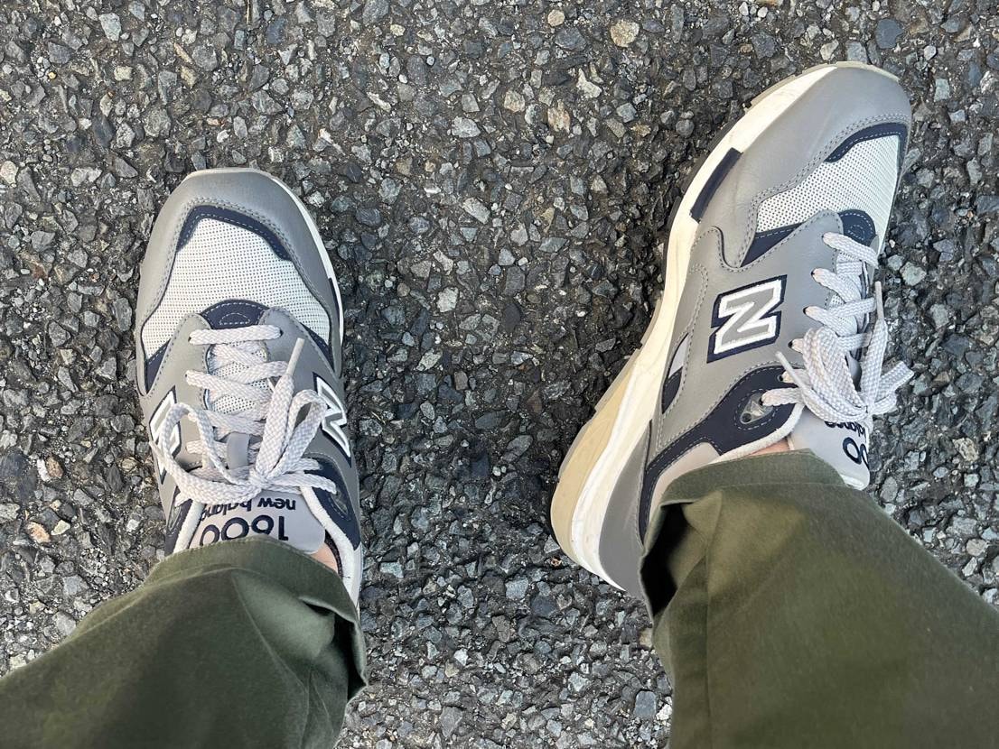 久々のNB
決して高価ではないけどCM1600は良い靴だと思います。