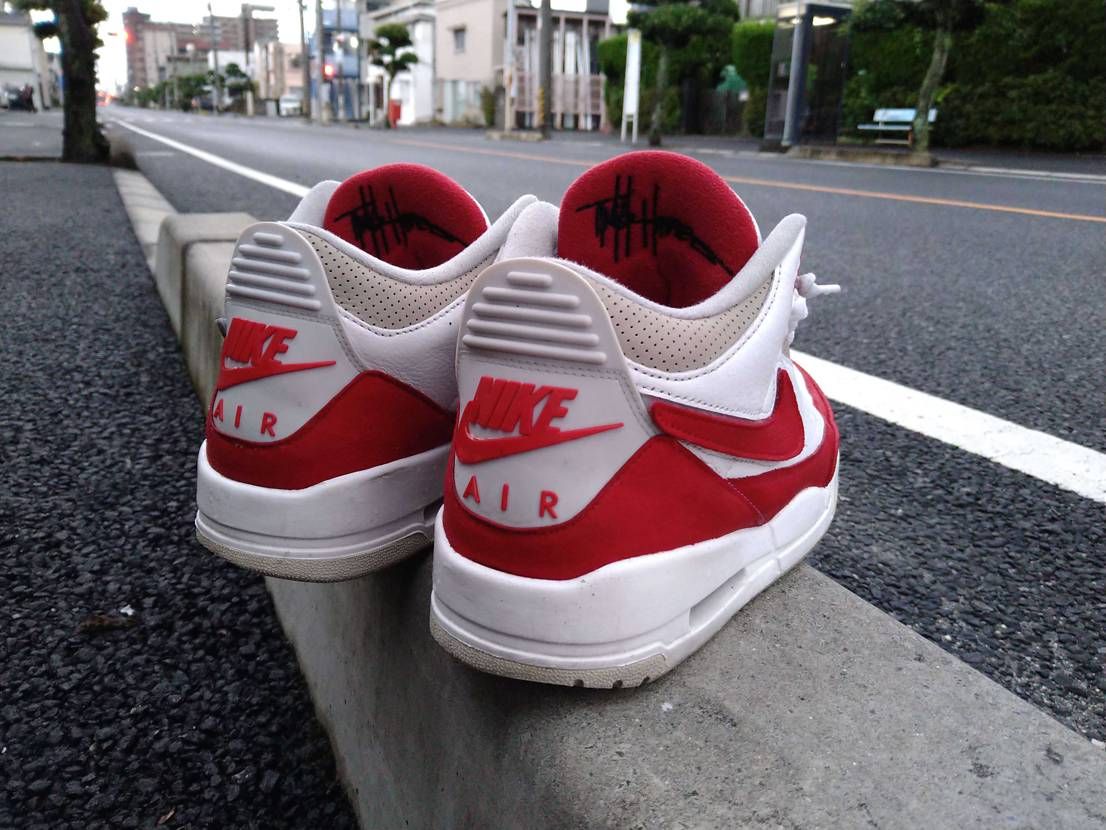 今日の雨でビシャビシャになったAJ3君😅