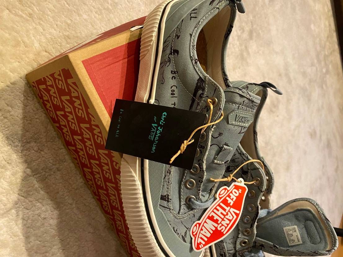 掘り出し物ゲット！
chris johanson とvansのコラボシューズ