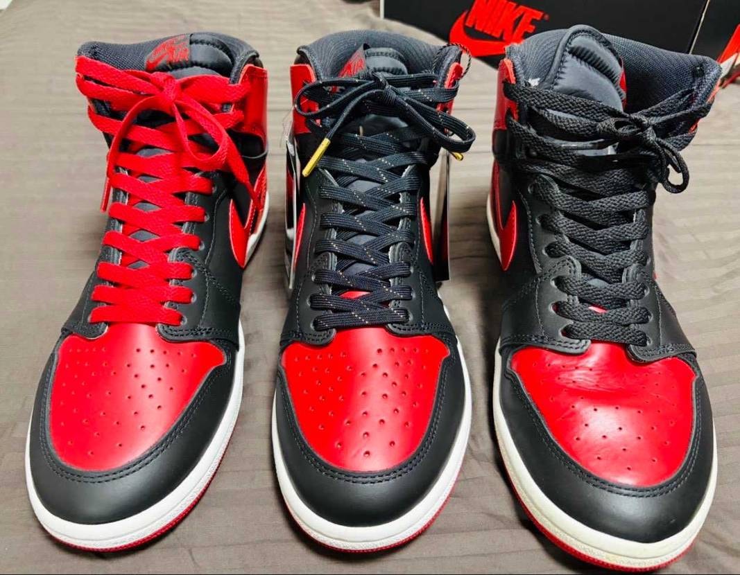 85 BRED SP届きました‼️

マジで付属品(紙タグ、包装紙、シューレ