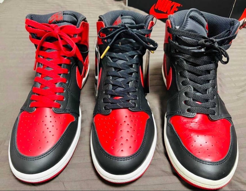 85 BRED SP届きました‼️
マジで付属品(紙タグ、包装紙、シューレ