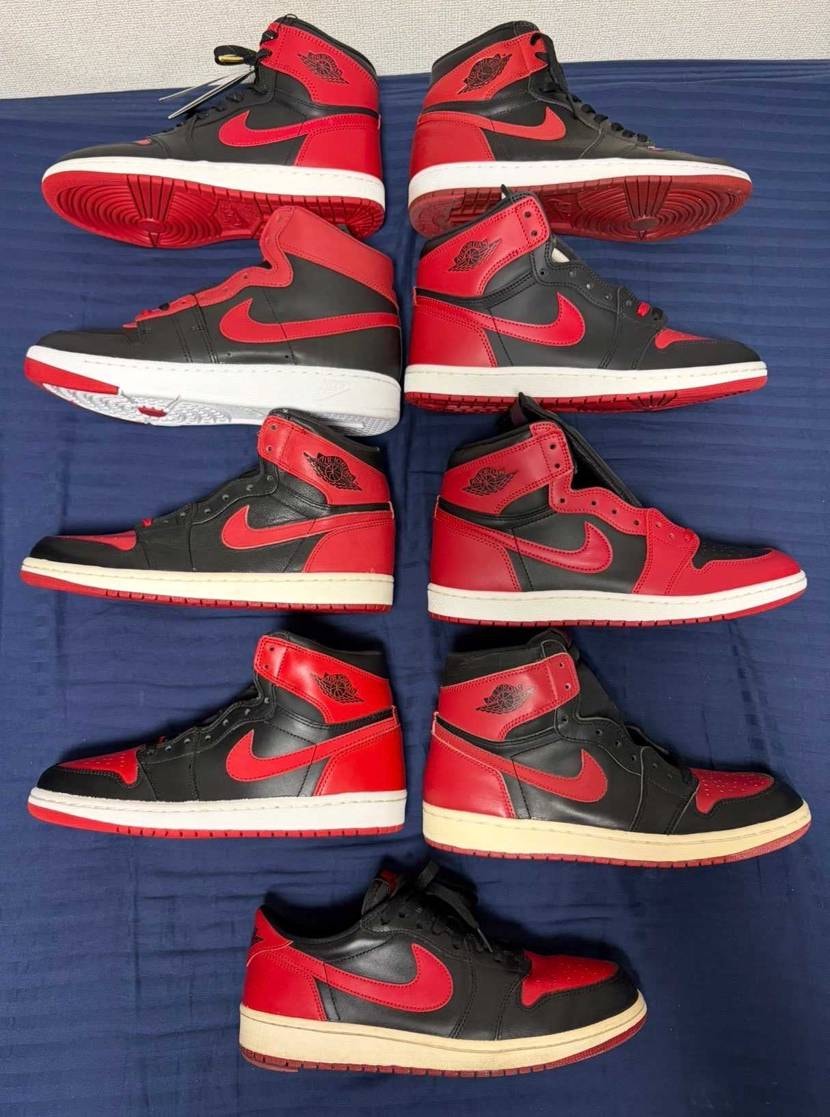 違うんです。誤解なんです！おんなじ靴に見えるけど全部違う靴なんです！
だから僕