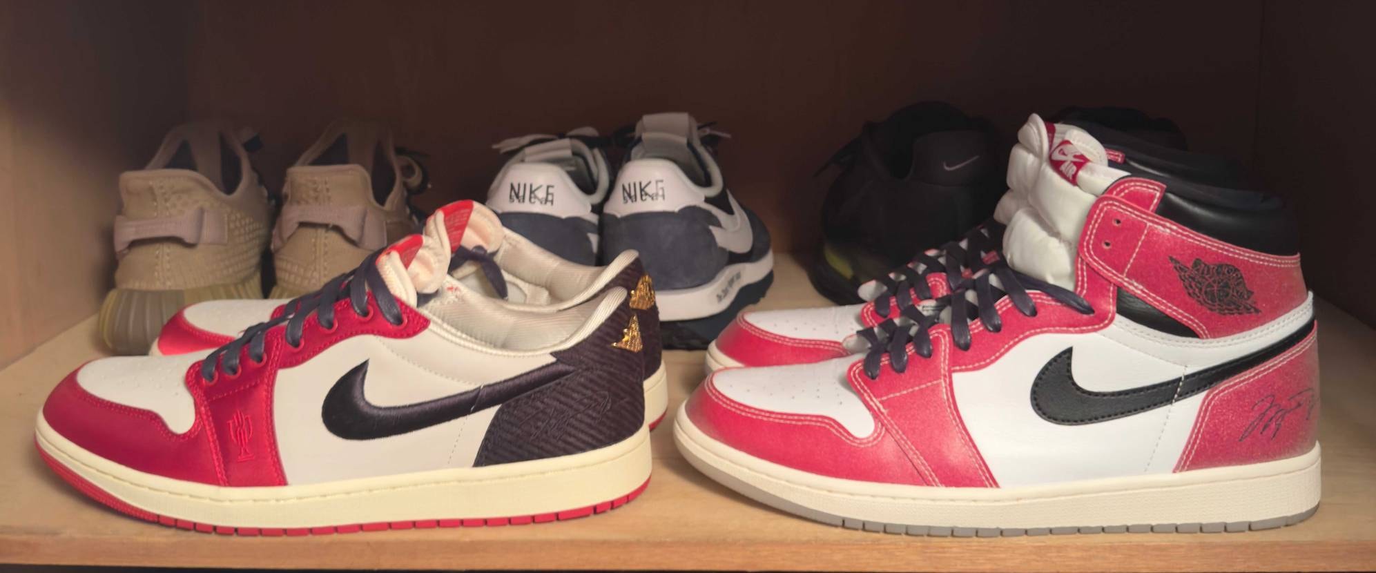 やっぱりカッコいい。トロフィー最高！
AJ1 LOW アウェイ
AJ1 LO